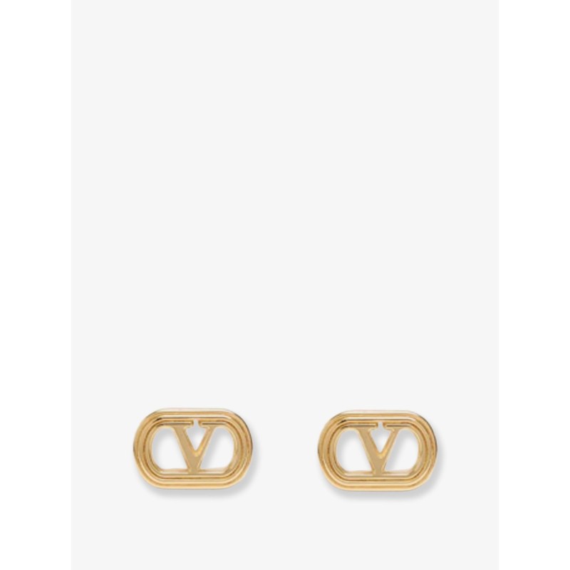 Ovalette metal earrings