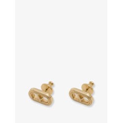 Ovalette metal earrings