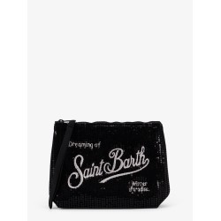Aline Velvet Paillettes clutch
