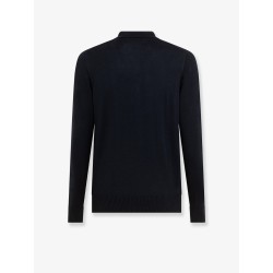 Wool polo shirt
