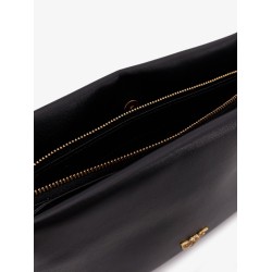 Triplet Mini leather crossbody bag