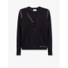 Wool blend cardigan