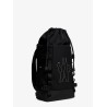 Nylon backpack with logo patch