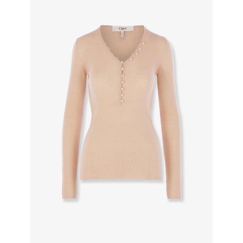 Ribbed wool sweater