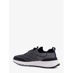 Low-top cotton knit sneakers