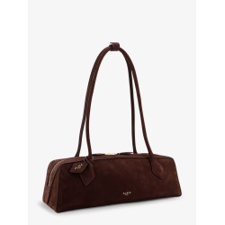 Teckel Medium Suede Shoulder Bag