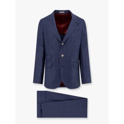 Linen, wool and silk suit