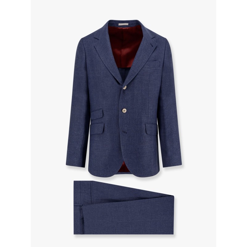 Linen, wool and silk suit
