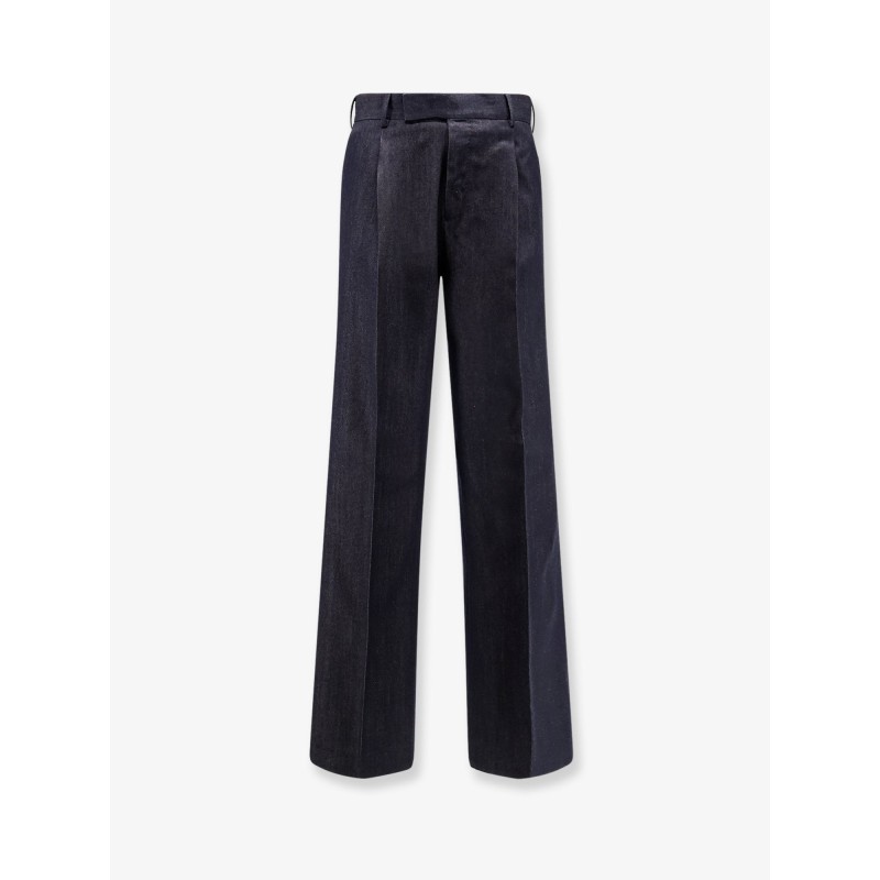 Quindici Edge wool and cotton trousers