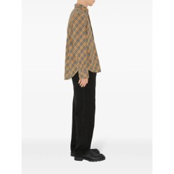 checked cotton shirt
