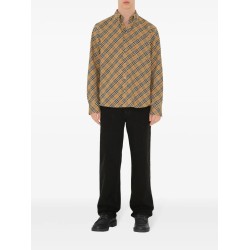 checked cotton shirt
