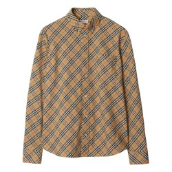 checked cotton shirt