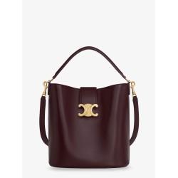 Louise Medium leather bucket bag