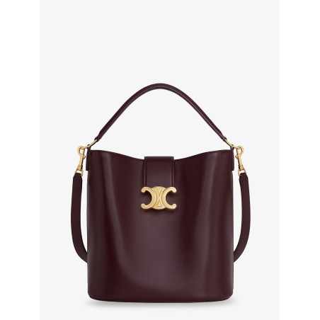 Louise Medium leather bucket bag