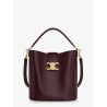Louise Medium leather bucket bag