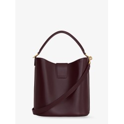 Louise Medium leather bucket bag