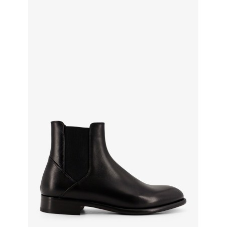 Leather ankle boots