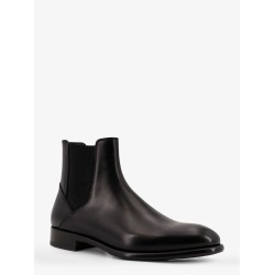 Leather ankle boots