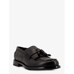 Leather loafers with tassels