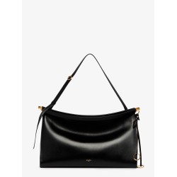 Le Click East West Large leather shoulder bag