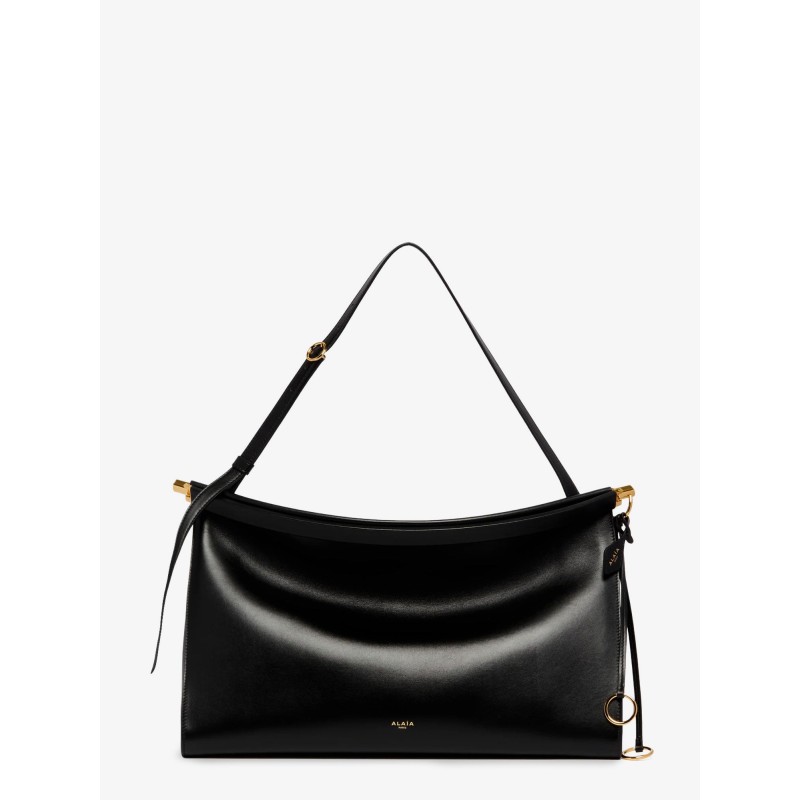 Le Click East West Large leather shoulder bag