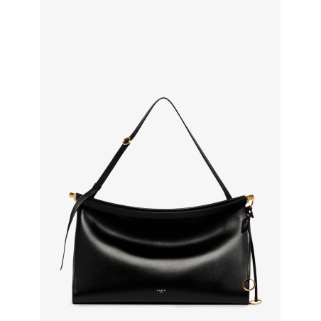 Le Click East West Large leather shoulder bag