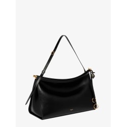 Le Click East West Large leather shoulder bag