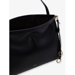 Le Click East West Large leather shoulder bag
