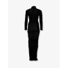 Grès stretch cotton long dress
