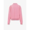 Cashmere polo sweater with Argyle motif