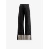 Cuff Raw cotton jeans