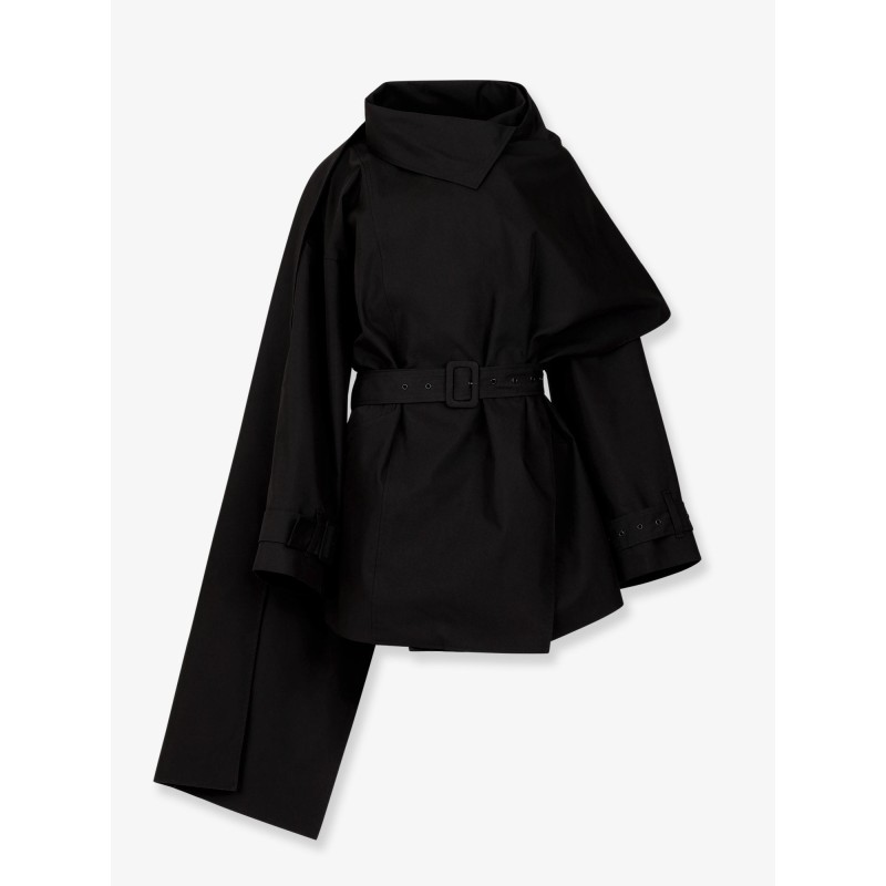 Mini Scarf cotton coat
