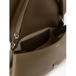 T-Lock leather shoulder bag