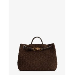 Andiamo suede shoulder bag with Knot detail