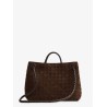Andiamo suede shoulder bag with Knot detail