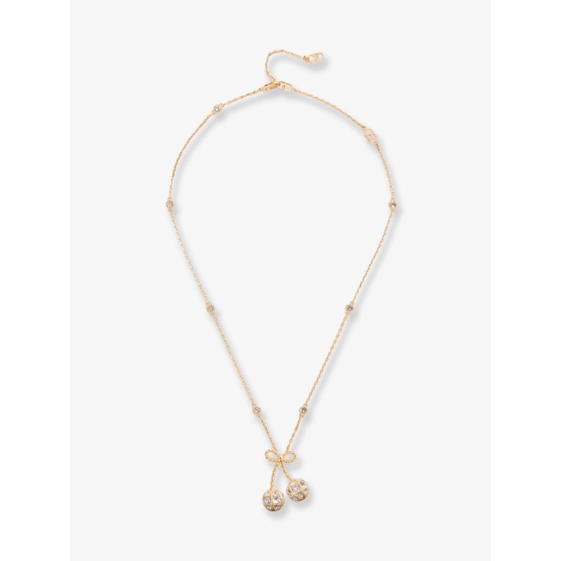 Cherrifyc metal necklace with Swarovski crystals