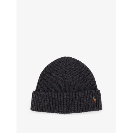 Wool blend beanie hat