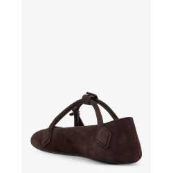 Le Teckel Suede Ballet Flats