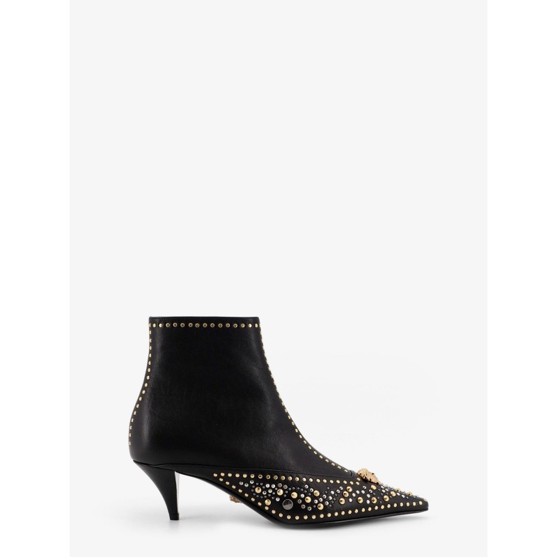Leather ankle boots