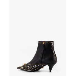 Leather ankle boots