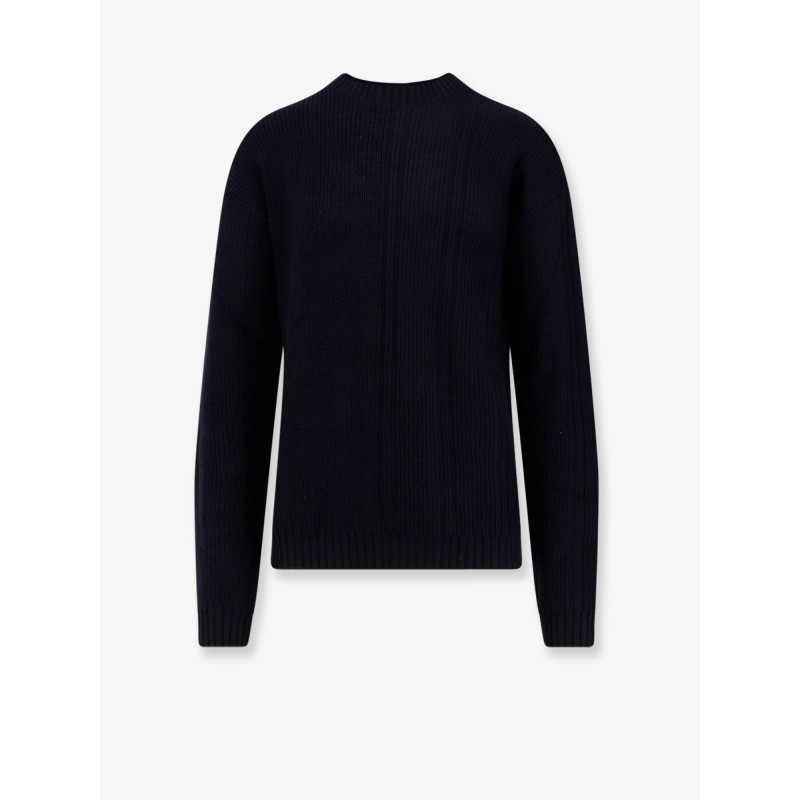 Ribbed wool sweater