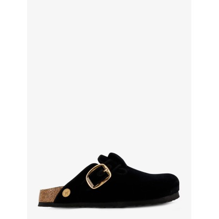 Boston Big Buckle Piping Rivet Logo mule