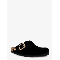 Boston Big Buckle Piping Rivet Logo mule