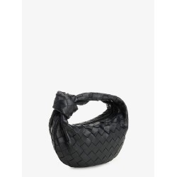 Mini Jodie leather handbag with Intrecciato motif