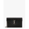 Envelope leather shoulder bag