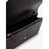 Envelope leather shoulder bag