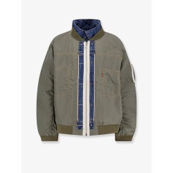 Levi's x Sacai reversible denim and nylon bomber jacket