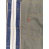 Levi's x Sacai reversible denim and nylon bomber jacket