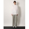 Certified cotton shirt with Cassandre embroidery