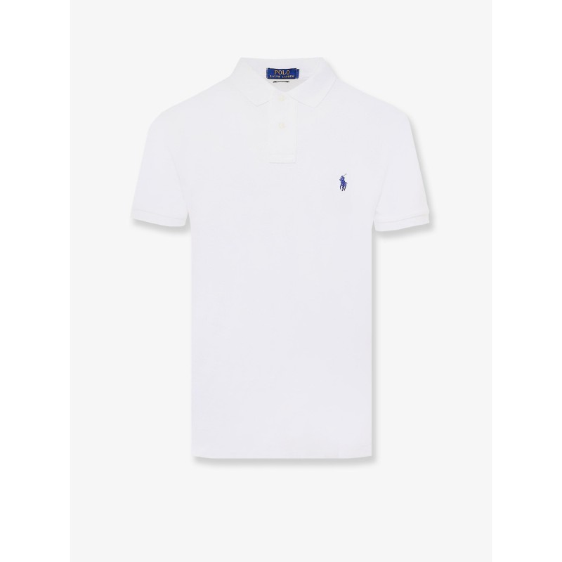 Cotton piquet polo shirt